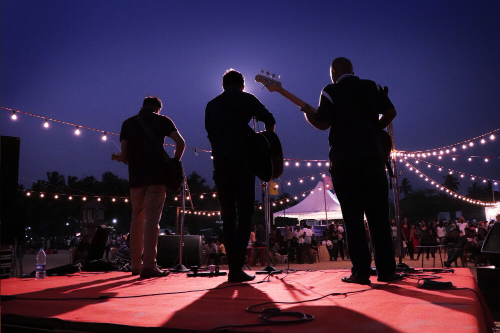 Music Event Near Christopher Lake